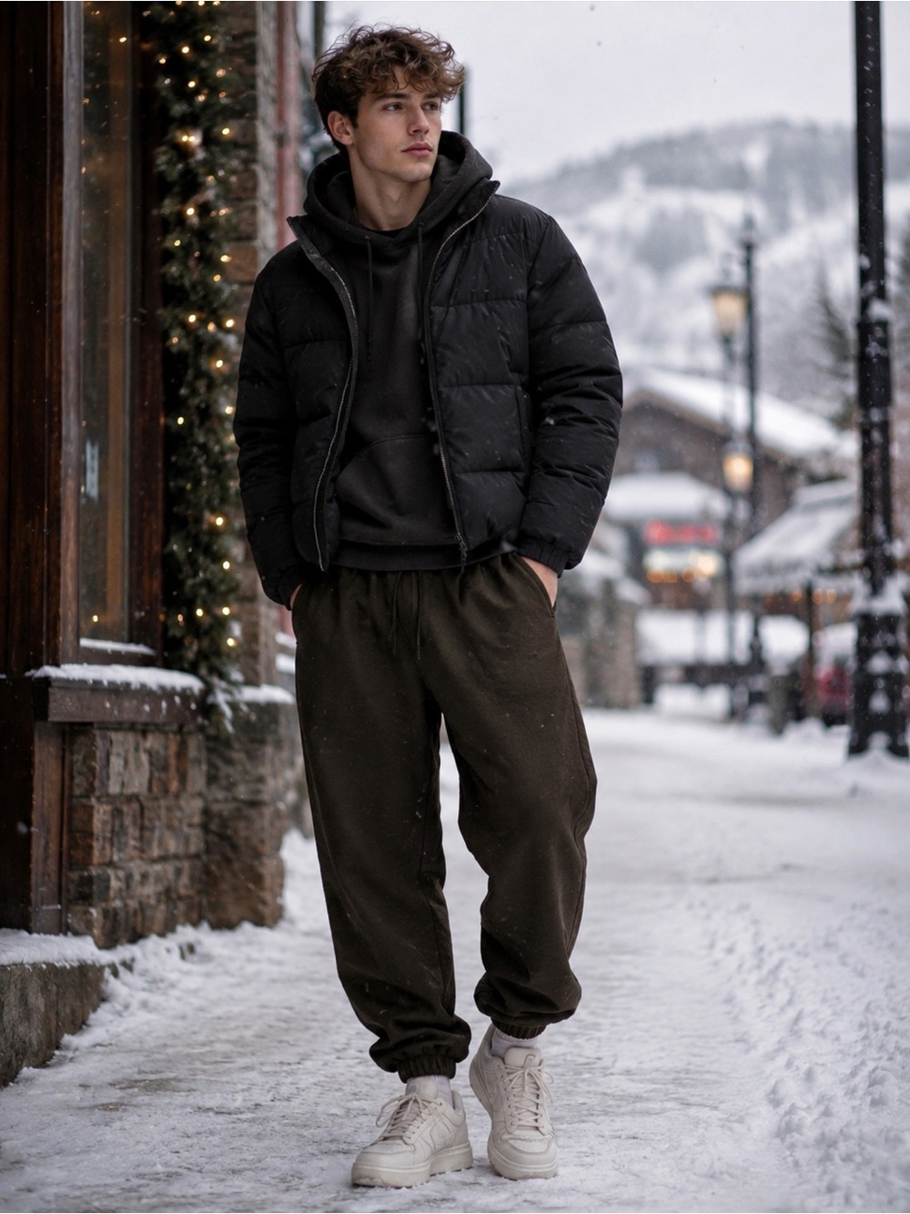 Rich & Rotten black joggers size small. Thick, warm fabric. NWOT.